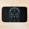 Gate To Moria - Light Blue Bath Mat Official Lord Of The Rings Store