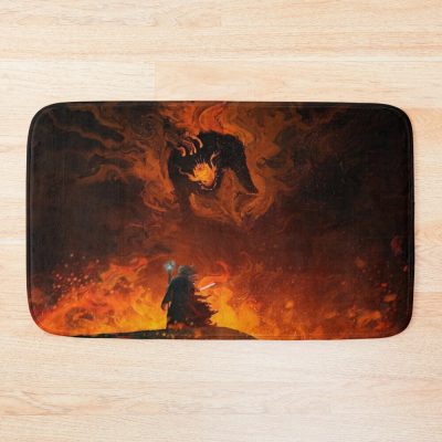Go Back To The Shadow Bath Mat Official Lord Of The Rings Store