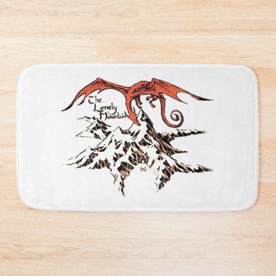 Lonely Mountain Bath Mat Official Lord Of The Rings Store