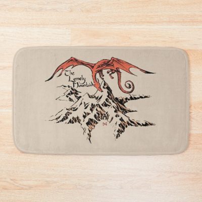 Lonely Dragon Bath Mat Official Lord Of The Rings Store