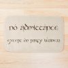 No Admittance Except On Party Business Bath Mat Official Lord Of The Rings Store