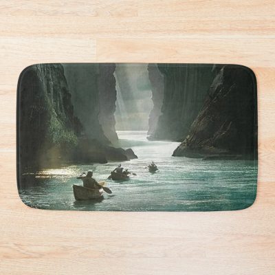 Rivers Rings Bath Mat Official Lord Of The Rings Store