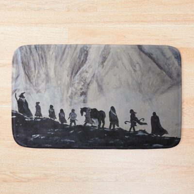 Fellow Mount Bath Mat Official Lord Of The Rings Store