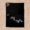 White Flower Throw Blanket Official Lord Of The Rings Store