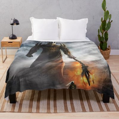 Morgoth Throw Blanket Official Lord Of The Rings Store