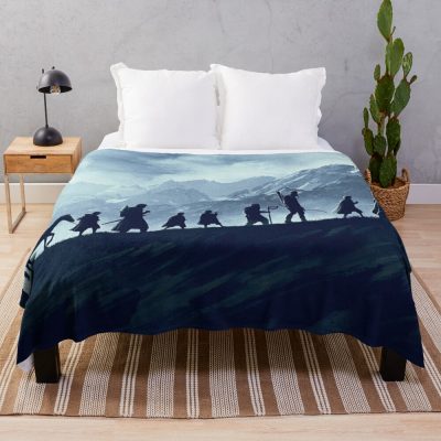 Fellowship Holy Throw Blanket Official Lord Of The Rings Store