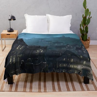 Bree Concept Throw Blanket Official Lord Of The Rings Store