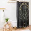Gate To Moria - Gold Shower Curtain Official Lord Of The Rings Store
