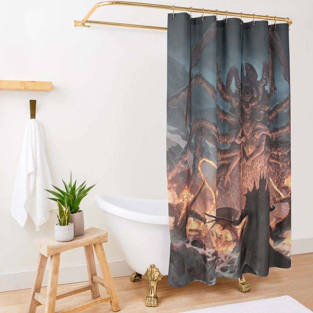Ungoliant Shower Curtain Official Lord Of The Rings Store