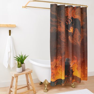 Go Back To The Shadow Shower Curtain Official Lord Of The Rings Store