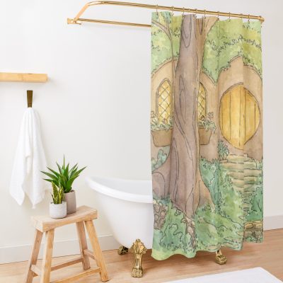 Underhill At Dawn Shower Curtain Official Lord Of The Rings Store