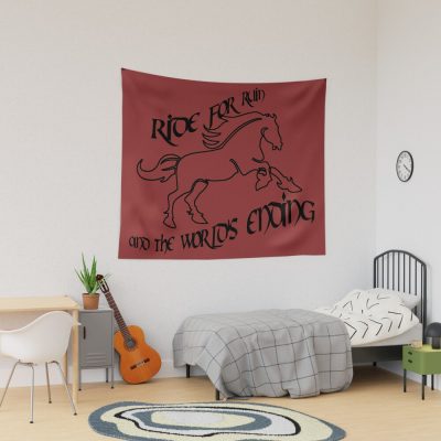 Ride For Ruin Tapestry Official Lord Of The Rings Store