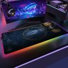RGB Lotrs Movie Rings Mouse Pad Alfombrilla Raton Mousepad Keyboard Pad LED Mause Pad No slip 8 - Lord Of The Rings Store