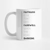 Faithless Is He Mug Official Cow Anime Merch